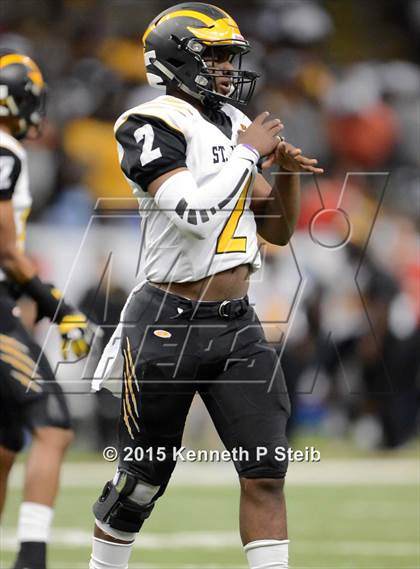 Thumbnail 2 in St. James @ Lutcher (LHSAA Class 3A Final) photogallery.