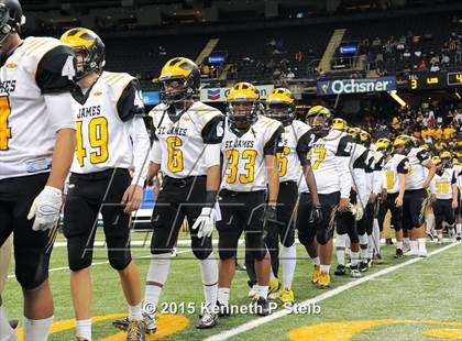 Thumbnail 1 in St. James @ Lutcher (LHSAA Class 3A Final) photogallery.