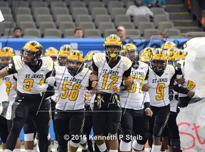 Thumbnail 1 in St. James @ Lutcher (LHSAA Class 3A Final) photogallery.