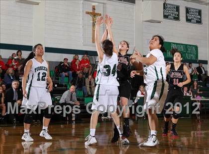Thumbnail 1 in Mesa Grande Academy @ Providence (CIF SS Playoffs) photogallery.