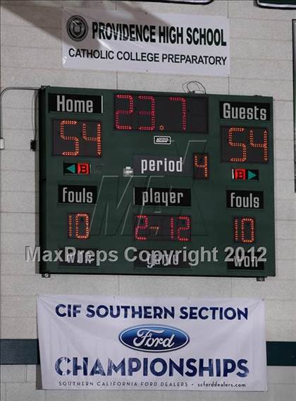 Thumbnail 3 in Mesa Grande Academy @ Providence (CIF SS Playoffs) photogallery.
