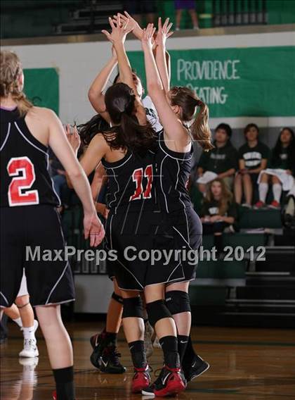 Thumbnail 2 in Mesa Grande Academy @ Providence (CIF SS Playoffs) photogallery.