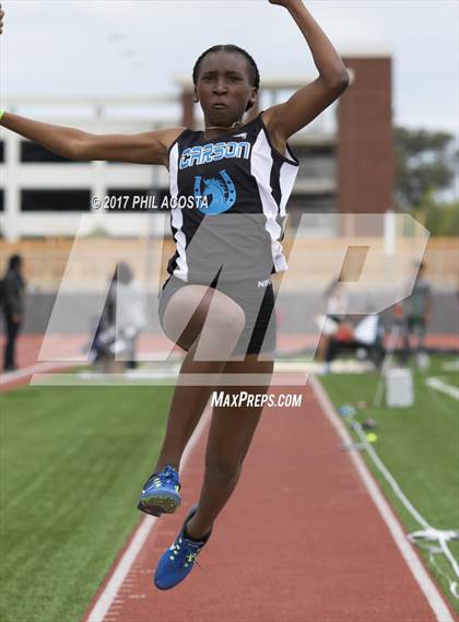 Thumbnail 1 in CIF Los Angeles City Section Track and Field Championships(Field Events)  photogallery.