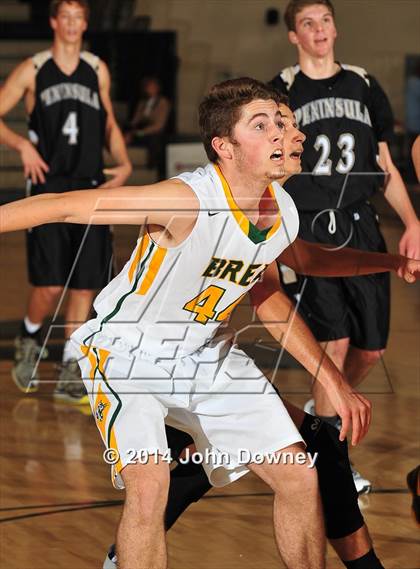 Thumbnail 1 in Palos Verdes Peninsula vs. Brea Olinda (MaxPreps Holiday Classic) photogallery.