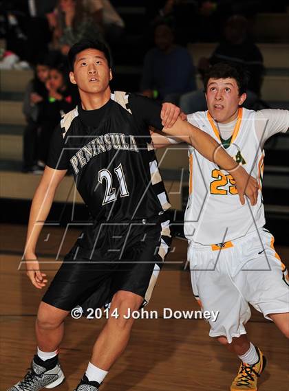 Thumbnail 3 in Palos Verdes Peninsula vs. Brea Olinda (MaxPreps Holiday Classic) photogallery.