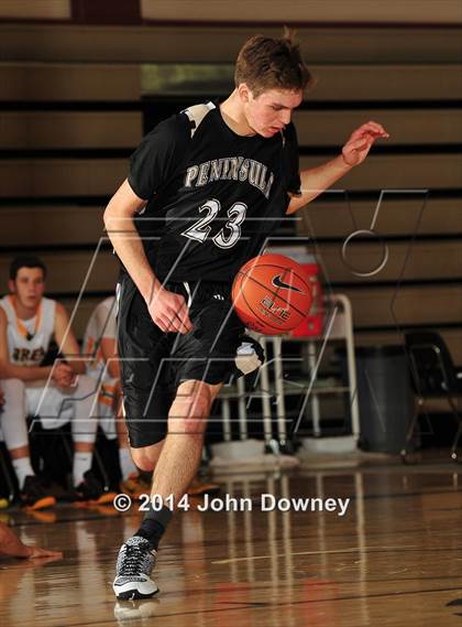 Thumbnail 2 in Palos Verdes Peninsula vs. Brea Olinda (MaxPreps Holiday Classic) photogallery.