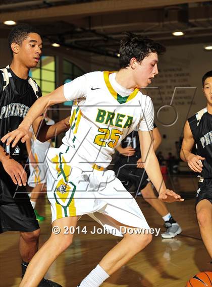 Thumbnail 3 in Palos Verdes Peninsula vs. Brea Olinda (MaxPreps Holiday Classic) photogallery.