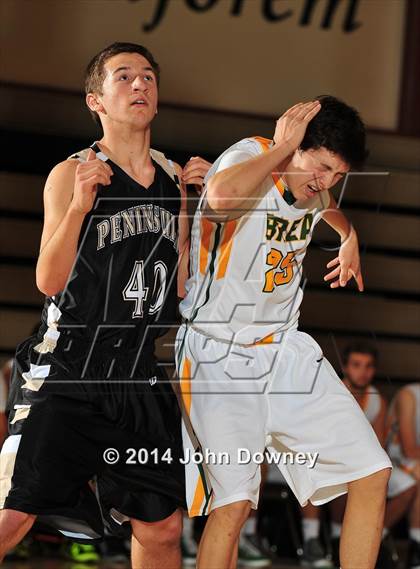 Thumbnail 1 in Palos Verdes Peninsula vs. Brea Olinda (MaxPreps Holiday Classic) photogallery.