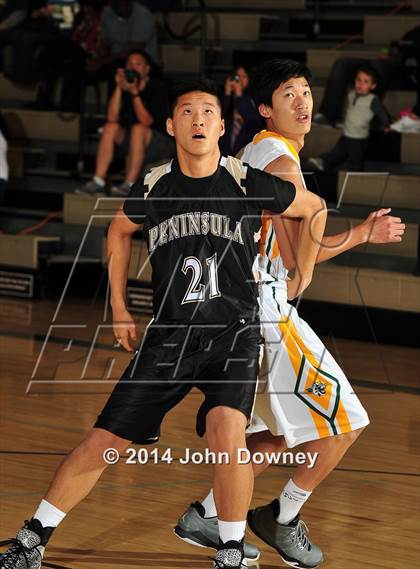 Thumbnail 2 in Palos Verdes Peninsula vs. Brea Olinda (MaxPreps Holiday Classic) photogallery.