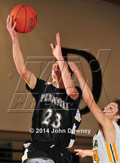 Thumbnail 3 in Palos Verdes Peninsula vs. Brea Olinda (MaxPreps Holiday Classic) photogallery.