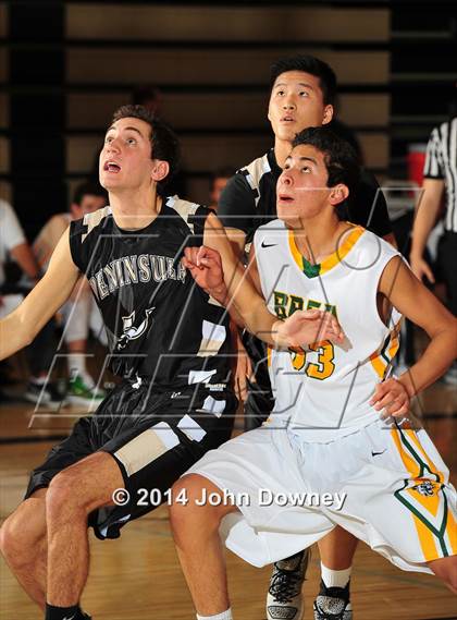 Thumbnail 3 in Palos Verdes Peninsula vs. Brea Olinda (MaxPreps Holiday Classic) photogallery.