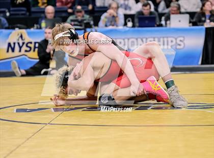 Thumbnail 3 in NYSPHSAA Division 2 State Championships  (Finals 152, 160 & 170) photogallery.