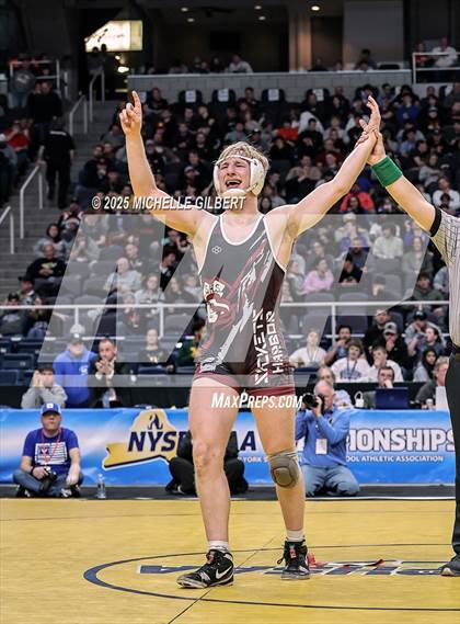Thumbnail 1 in NYSPHSAA Division 2 State Championships  (Finals 152, 160 & 170) photogallery.