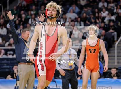 Thumbnail 3 in NYSPHSAA Division 2 State Championships  (Finals 152, 160 & 170) photogallery.