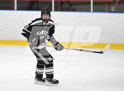 Thumbnail 3 in Xavier @ Fairfield Prep (SCC D1 Semifinal) photogallery.
