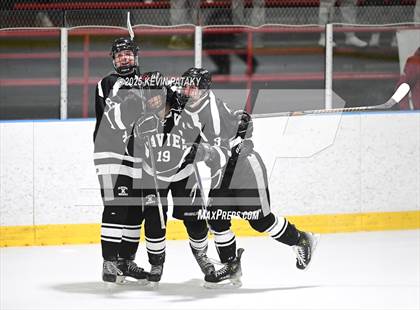 Thumbnail 2 in Xavier @ Fairfield Prep (SCC D1 Semifinal) photogallery.