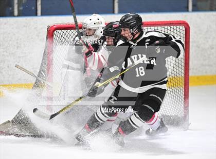 Thumbnail 3 in Xavier @ Fairfield Prep (SCC D1 Semifinal) photogallery.