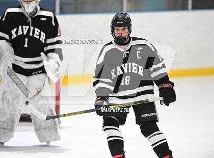 Thumbnail 2 in Xavier @ Fairfield Prep (SCC D1 Semifinal) photogallery.