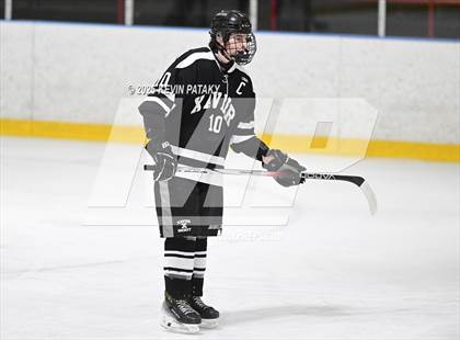Thumbnail 2 in Xavier @ Fairfield Prep (SCC D1 Semifinal) photogallery.