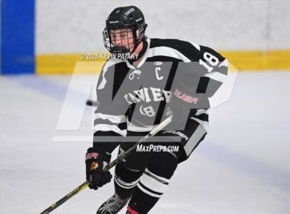 Thumbnail 2 in Xavier @ Fairfield Prep (SCC D1 Semifinal) photogallery.
