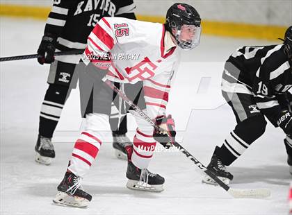 Thumbnail 3 in Xavier @ Fairfield Prep (SCC D1 Semifinal) photogallery.