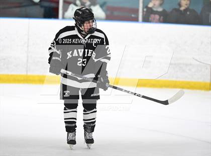 Thumbnail 1 in Xavier @ Fairfield Prep (SCC D1 Semifinal) photogallery.