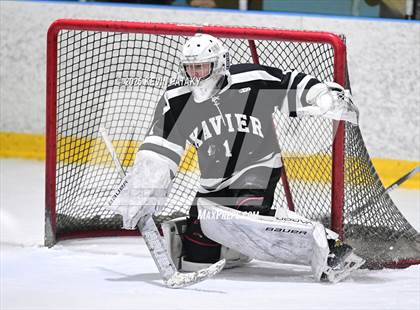 Thumbnail 1 in Xavier @ Fairfield Prep (SCC D1 Semifinal) photogallery.
