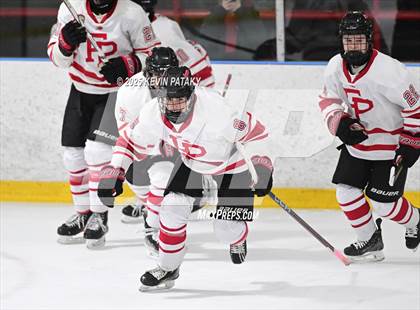 Thumbnail 3 in Xavier @ Fairfield Prep (SCC D1 Semifinal) photogallery.
