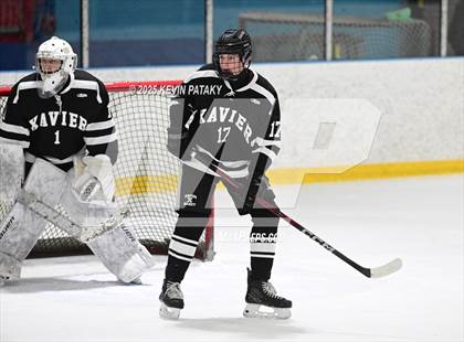 Thumbnail 3 in Xavier @ Fairfield Prep (SCC D1 Semifinal) photogallery.
