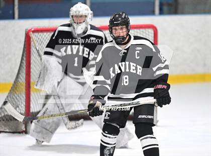 Thumbnail 2 in Xavier @ Fairfield Prep (SCC D1 Semifinal) photogallery.