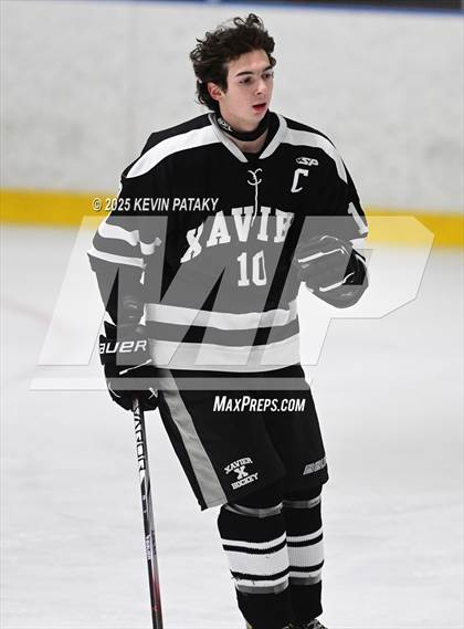 Thumbnail 2 in Xavier @ Fairfield Prep (SCC D1 Semifinal) photogallery.