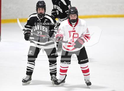 Thumbnail 2 in Xavier @ Fairfield Prep (SCC D1 Semifinal) photogallery.