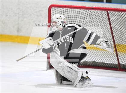 Thumbnail 2 in Xavier @ Fairfield Prep (SCC D1 Semifinal) photogallery.