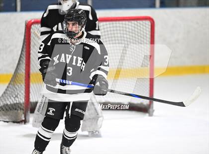 Thumbnail 2 in Xavier @ Fairfield Prep (SCC D1 Semifinal) photogallery.