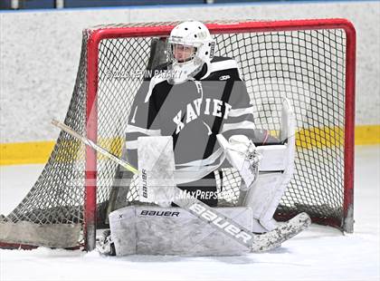 Thumbnail 2 in Xavier @ Fairfield Prep (SCC D1 Semifinal) photogallery.
