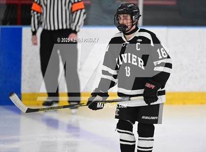 Thumbnail 2 in Xavier @ Fairfield Prep (SCC D1 Semifinal) photogallery.