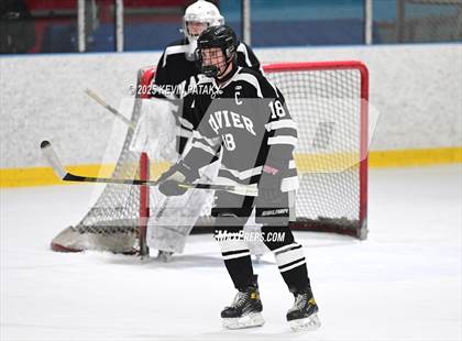 Thumbnail 2 in Xavier @ Fairfield Prep (SCC D1 Semifinal) photogallery.