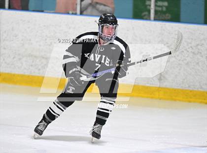 Thumbnail 2 in Xavier @ Fairfield Prep (SCC D1 Semifinal) photogallery.
