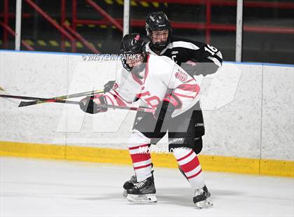 Thumbnail 3 in Xavier @ Fairfield Prep (SCC D1 Semifinal) photogallery.