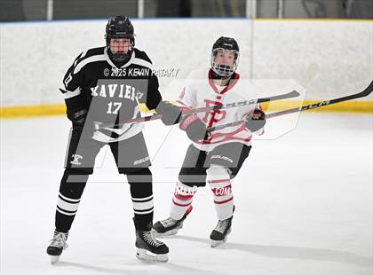 Thumbnail 1 in Xavier @ Fairfield Prep (SCC D1 Semifinal) photogallery.