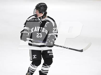 Thumbnail 2 in Xavier @ Fairfield Prep (SCC D1 Semifinal) photogallery.