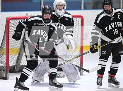 Thumbnail 1 in Xavier @ Fairfield Prep (SCC D1 Semifinal) photogallery.