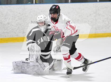 Thumbnail 1 in Xavier @ Fairfield Prep (SCC D1 Semifinal) photogallery.