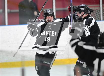 Thumbnail 2 in Xavier @ Fairfield Prep (SCC D1 Semifinal) photogallery.