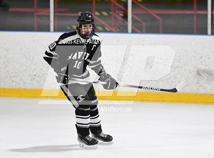 Thumbnail 3 in Xavier @ Fairfield Prep (SCC D1 Semifinal) photogallery.