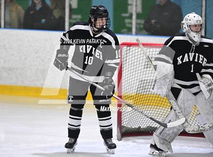 Thumbnail 3 in Xavier @ Fairfield Prep (SCC D1 Semifinal) photogallery.
