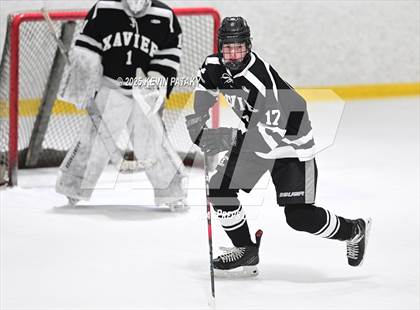 Thumbnail 3 in Xavier @ Fairfield Prep (SCC D1 Semifinal) photogallery.