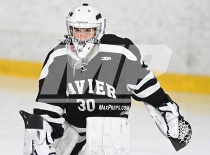 Thumbnail 2 in Xavier @ Fairfield Prep (SCC D1 Semifinal) photogallery.