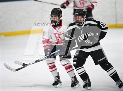 Thumbnail 1 in Xavier @ Fairfield Prep (SCC D1 Semifinal) photogallery.