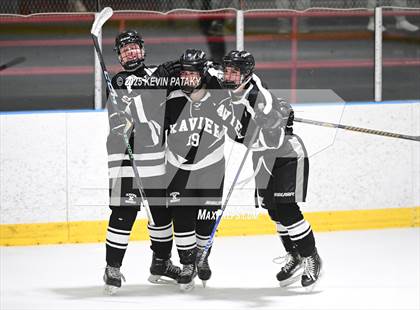 Thumbnail 1 in Xavier @ Fairfield Prep (SCC D1 Semifinal) photogallery.